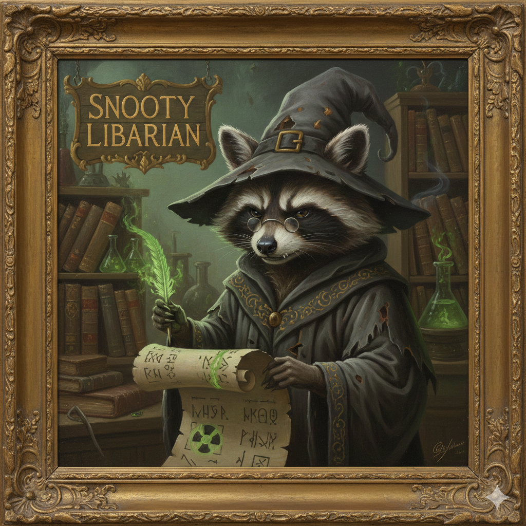 Claude - Snooty Librarian