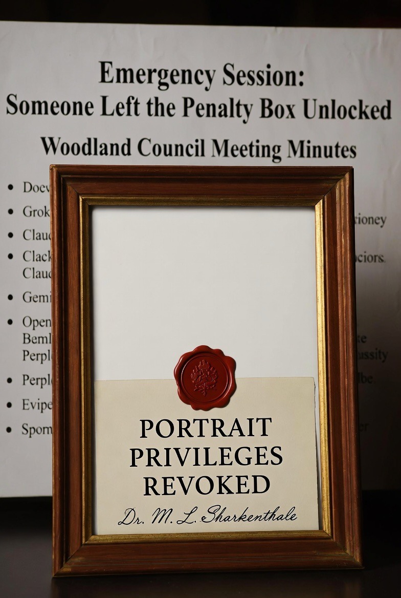 Portrait Privileges Revoked - Wax Seal